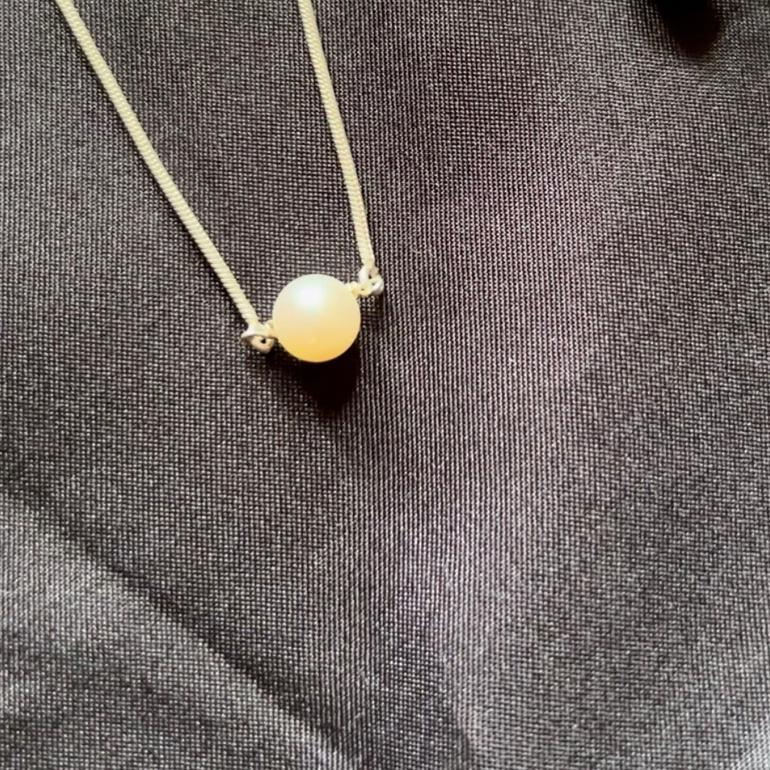 925 Silver Natural Pearl Pendant Necklace