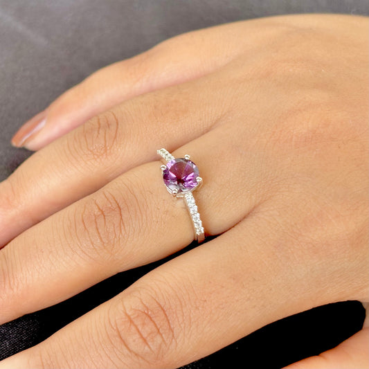 Twilight Aura-The Natural Amethyst Radiance Ring